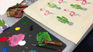 Cushion Printing Crafternoon Tea with Amelia Bowman