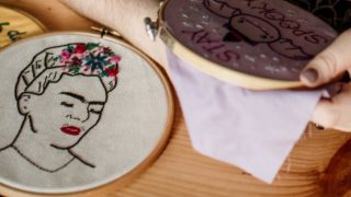 Embroidery Crafternoon Tea Workshop