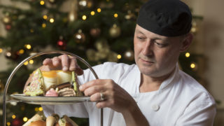CHRISTMAS LIGHT SWITCH ON WITH AFTERNOON TEA
